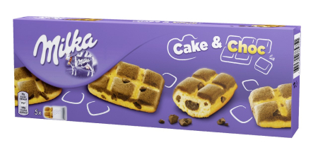 Biscuiti si prajituri - Prajitura Milka cu Ciocolata, 175g
