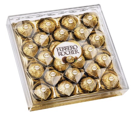 Ciocolata - Praline Ferrero Rocher 24 bucati, 300g