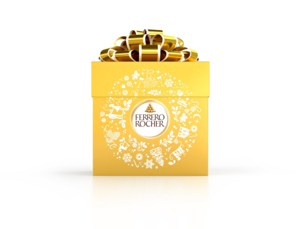 Cadouri si sezon - Praline Ferrero Rocher Xmas, 225g