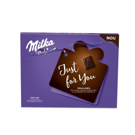 Ciocolata - Praline Milka 45% Cacao, 110g