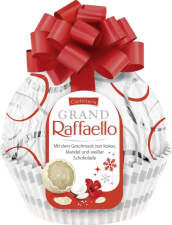 Cadouri si sezon - Praline Raffaello Grand 8 bucati, 125g