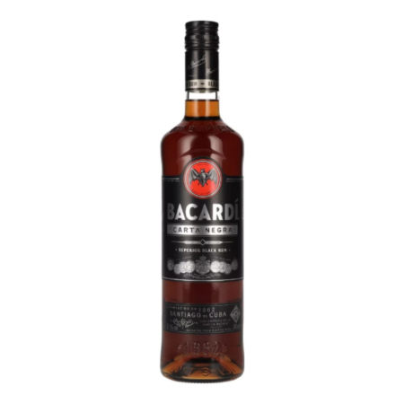 Rom - Rom brun Bacardi Carta Negra Superior Black , 0.7L