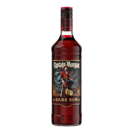 Rom - Rom brun Captain Morgan Dark Rum, 0.7L