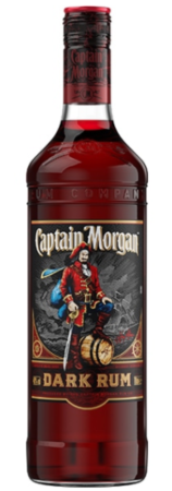 Rom - Rom brun Captain Morgan Dark Rum, 0.7L