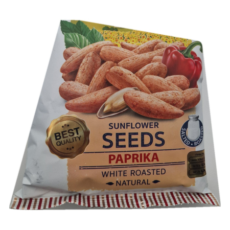 Nuci, seminte si fructe uscate - Seminte de floarea-soarelui cu paprika Sheki Nuts 100g