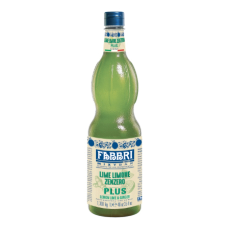 Siropuri si Piureuri - Sirop Fabbri Lime Lemon Ginger Mixybar Plus, 1L