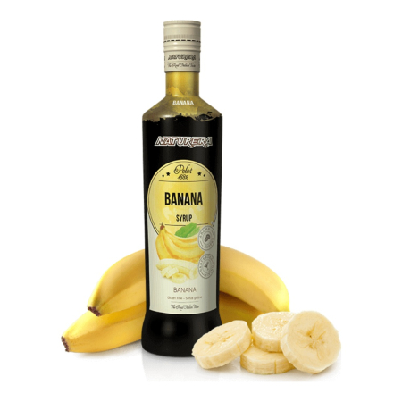 Siropuri si Piureuri - Sirop Naturera Banane, 0.7L