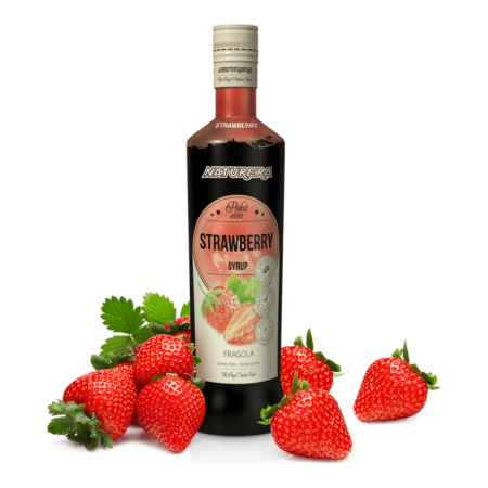 Siropuri si Piureuri - Sirop Naturera Capsuni, 0.7L