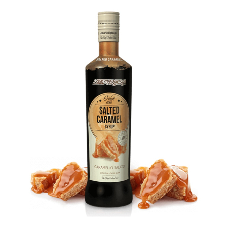 Siropuri si Piureuri - Sirop Naturera Caramel sarat, 0.7L