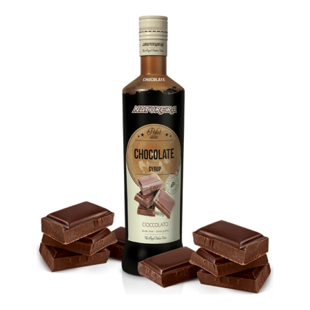 Siropuri si Piureuri - Sirop Naturera Ciocolata, 0.7L
