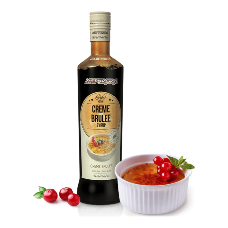 Siropuri si Piureuri - Sirop Naturera Creme Brulee, 0.7L