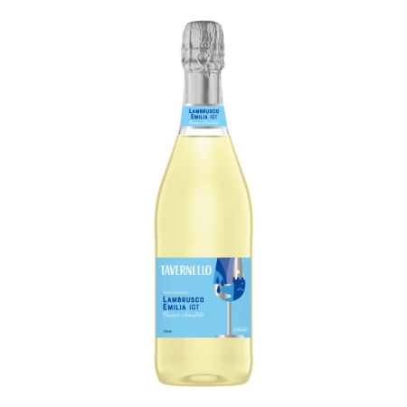 Vin Spumant - Spumant alb demidulce Tavernello Lambrusco Emilia IGT Bianco Amabile, 0.75L, Emilia-Romagna, Italia