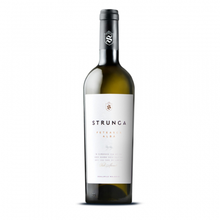 Vin Alb - Strunga Feteasca Alba 0.75 L, vin alb sec, Moldova