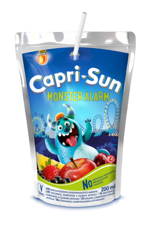 Bauturi necarbogazoase - Suc Capri-Sun Monster Alarm, punga 0.2L