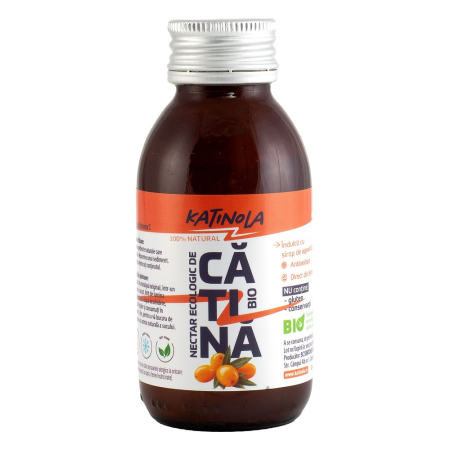 Sucuri Naturale - Shot suc de catina bio cu agave Katinola 0.1L