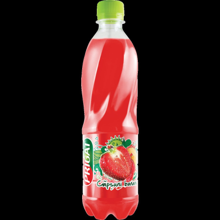 Bauturi necarbogazoase - Suc Prigat Capsuni si Banane, Pet 0.5L
