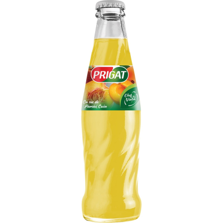 Bauturi necarbogazoase - Suc Prigat Still Piersica si Caisa, sticla 0.25L