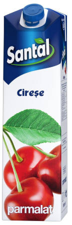 Bauturi necarbogazoase - Suc Santal de Cirese 15%, cutie 1L