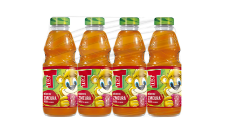 Bauturi necarbogazoase - Suc Tedi Morcov-Mar-Zmeura, Pet 0.3L