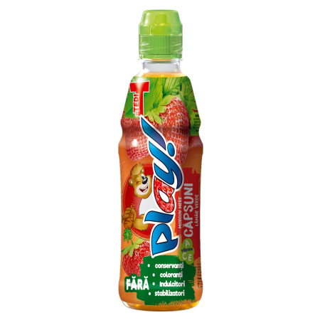 Bauturi necarbogazoase - Suc Tedi play! Capsune, Pet 0.4L