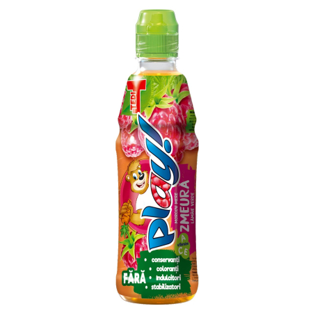 Bauturi necarbogazoase - Suc Tedi play! Zmeura, Pet 0.4L