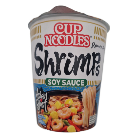 Supe si noodles instant - Supa instant Cup Noodles Shrimps 63g, cupa