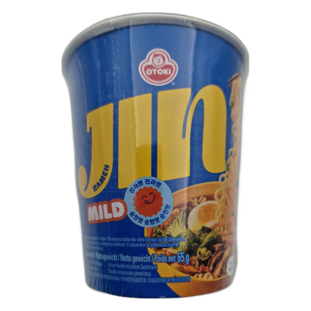 Supe si noodles instant - Supa instant Otoki Jin Ramen Mild 65g, cupa