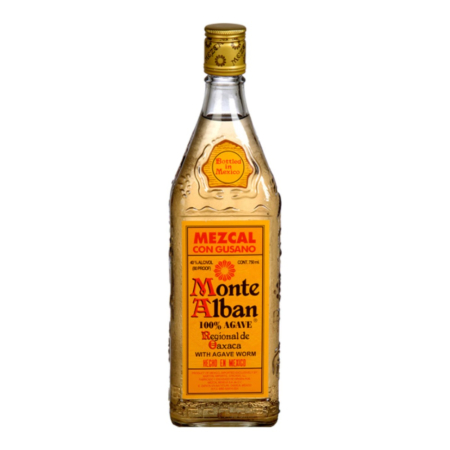 Tequila - Tequila Mezcal Monte Alban 100% Agave , 0.7L