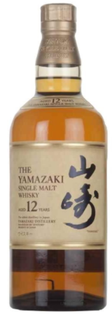 Whisky/Whiskey - The Yamazaky 12YO Single Malt Japanese Whisky 0.7L
