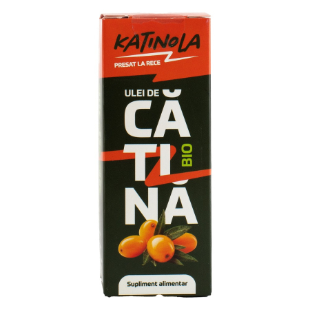 Condimente si ceaiuri - Ulei de catina bio presat la rece Katinola 15ml