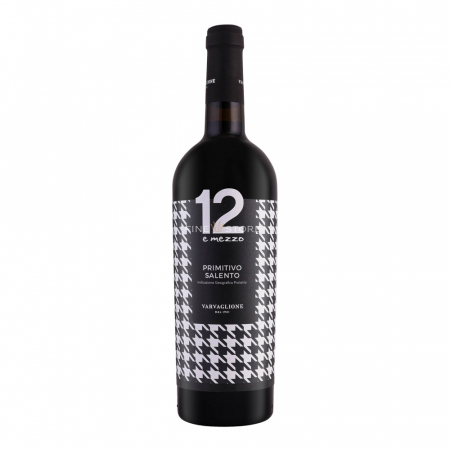 Vin - Varvaglione 12 E Mezzo Primitivo Del Salento 0.75L, vin rosu sec, Puglia, Italia