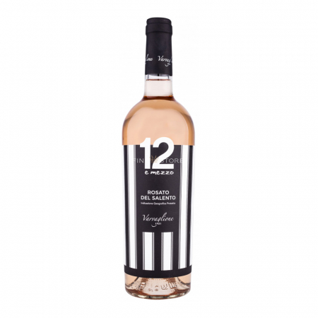 Vin - Varvaglione 12 E Mezzo Rosato Del Salento 0.75L, vin rose sec, Puglia, Italia
