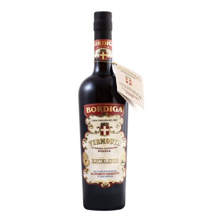 Vermut - Vermut rosu Bordiga Excelsior Vermouth di Torino Superiore Riserva Magnum, 1.5L, Italia