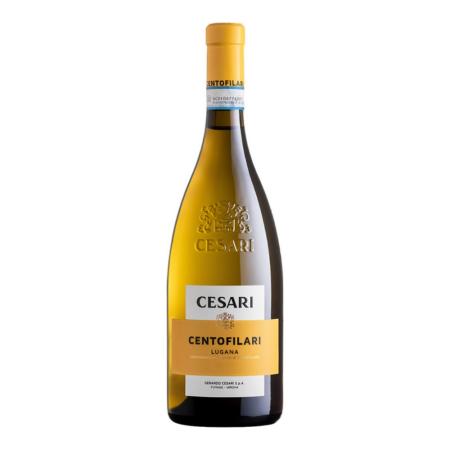 Vin Alb - Vin alb Cesari Cento Filari Lugana DOC, 0.75L