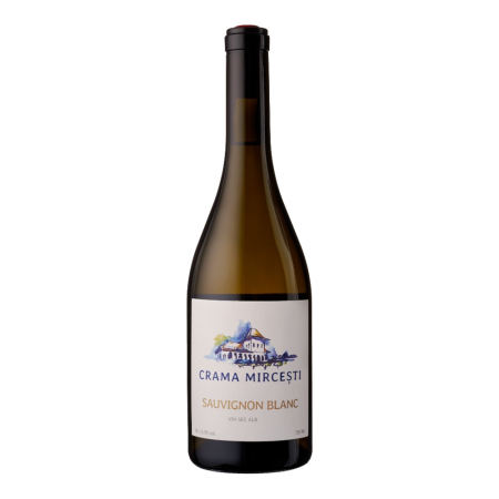 Vin Alb - Vin alb Crama Mircesti Sauvignon Blanc, 0.75L, Ungheni, Republica Moldova
