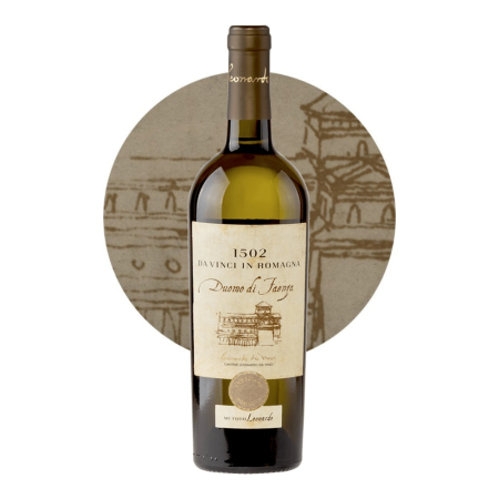 Vin Alb - Vin alb Da Vinci Duomo di Faenza Trebbiano Romagna DOC, 0.75L