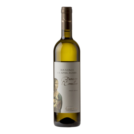 Vin Alb - Vin alb Da Vinci I Capolavori Pinot Grigio Dama Cu Cler, 0.75L
