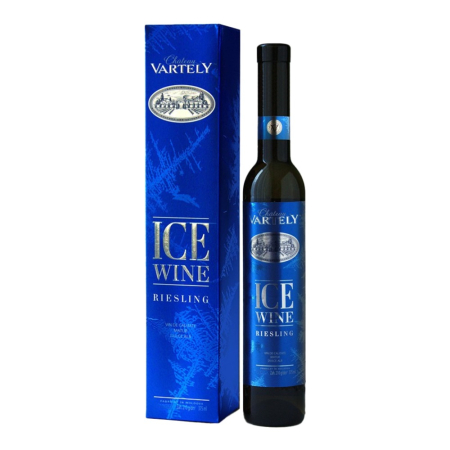 Vin Alb - Vin alb dulce Chateau Vartely Ice Wine Riesling, 0.375L, in cutie cadou, Orhei, Republica Moldova