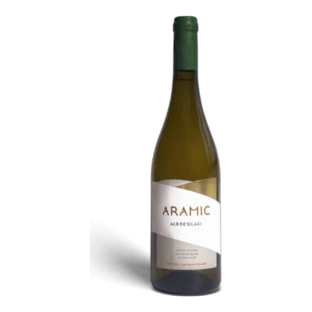 Vin Alb - Vin alb sec Aramic Alb de Silagi, 0.75L, Banat, Romania