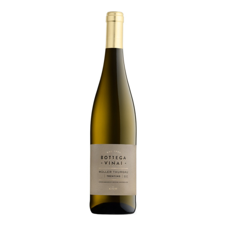 Vin Alb - Vin alb sec Cavit Bottega Vinai Muller Thurgau Trentino DOC, 0.75L, Trentino-Alto Adige, Italia