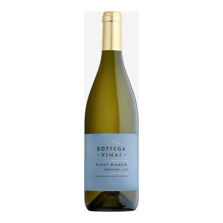 Vin Alb - Vin alb sec Cavit Bottega Vinai Pinot Bianco Trentino DOC, 0.75L, Trentino-Alto Adige, Italia