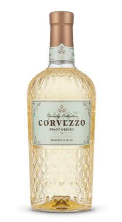 Vin - Vin alb sec Corvezzo Pinot Grigio DOC, 0.75L