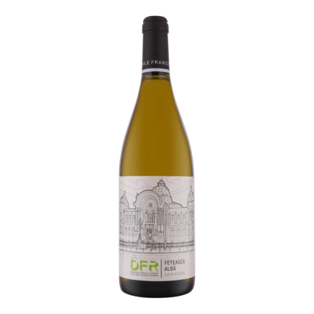 Vin Alb - Vin alb sec DFR Feteasca Alba BIO, 0.75L, Dealu Mare, Romania
