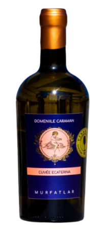Vin - Vin alb sec Domeniile Caraman Cuvee Ecaterina , 0.75L