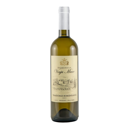 Vin Alb - Vin alb sec Domeniile Vinju Mare Tamaioasa Romaneasca, 0.75L, Mehedinti, Romania