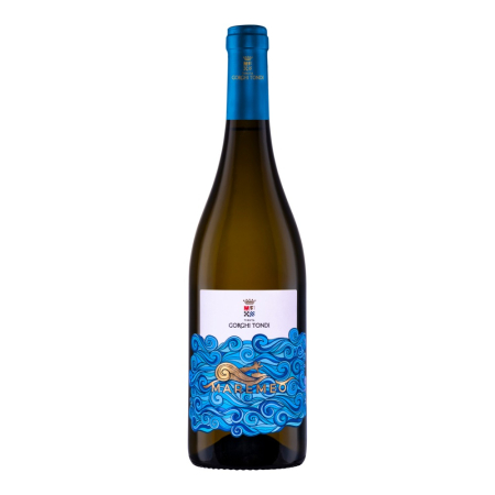 Vin Alb - Vin alb sec Gorghi Tondi Maremeo Sauvignon Blanc, 0.75L, Sicilia, Italia