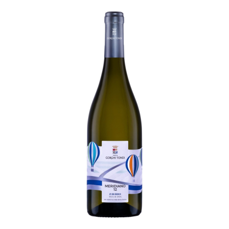 Vin Alb - Vin alb sec Gorghi Tondi Meridiano 12 Zibibbo, 0.75L, Sicilia, Italia