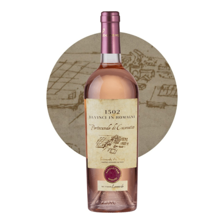 Vin Rose - Vin rose Da Vinci Portocanale di Cesenatico Sangiovese Rosato IGT, 0.75L
