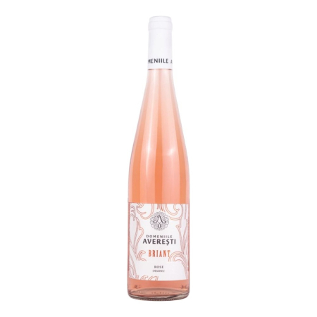 Vin Rose - Vin rose demisec Domeniile Averesti Briant Rose, 0.75L, Husi, Romania