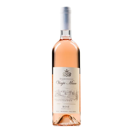 Vin Rose - Vin rose demisec Domeniile Vinju Mare Rose, 0.75L, Mehedinti, Romania